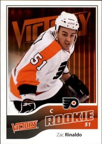 #241 Zac Rinaldo - Philadelphia Flyers - 2011-12 Upper Deck Victory Hockey