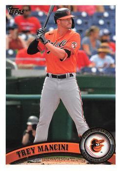 #241 Trey Mancini - Baltimore Orioles - 2021 Topps Archives Baseball
