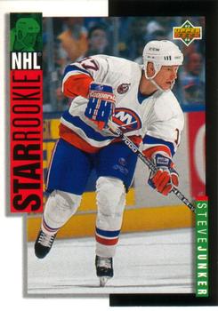 #241 Steve Junker - New York Islanders - 1993-94 Upper Deck Hockey