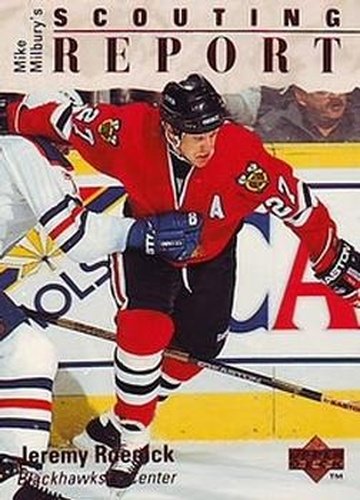 #241 Jeremy Roenick - Chicago Blackhawks - 1995-96 Upper Deck Hockey