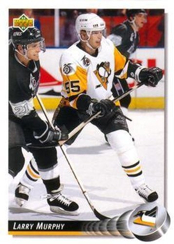 #241 Larry Murphy - Pittsburgh Penguins - 1992-93 Upper Deck Hockey