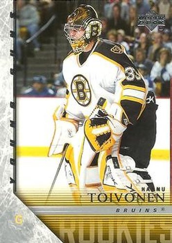 #241 Hannu Toivonen - Boston Bruins - 2005-06 Upper Deck Hockey
