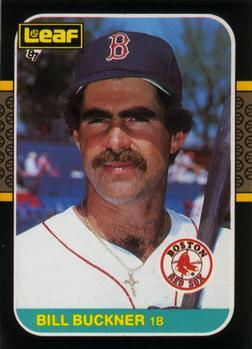 #241 Bill Buckner - Boston Red Sox - 1987 Leaf Baseball