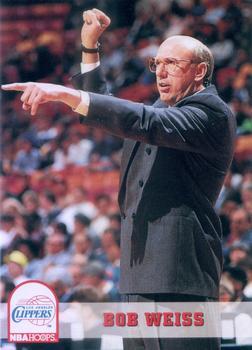 #241 Bob Weiss - Los Angeles Clippers - 1993-94 Hoops Basketball