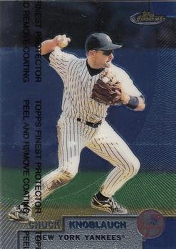 #241 Chuck Knoblauch - New York Yankees - 1999 Finest Baseball