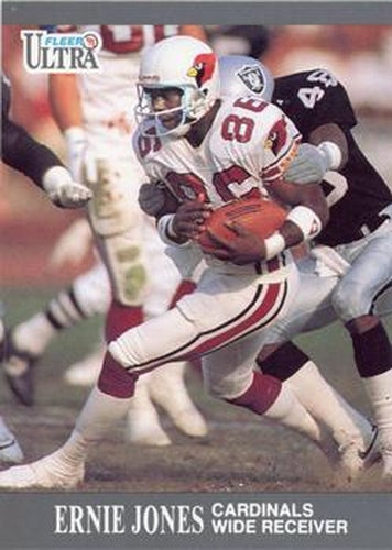 #241 Ernie Jones - Phoenix Cardinals - 1991 Ultra Football