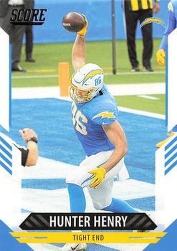 #241 Hunter Henry - Los Angeles Chargers - 2021 Score Football