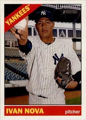 #241 Ivan Nova - New York Yankees - 2015 Topps Heritage Baseball