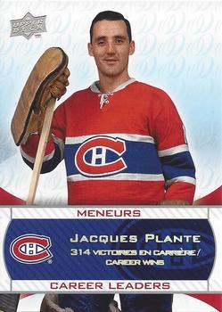 #241 Jacques Plante - Montreal Canadiens - 2008-09 Upper Deck Montreal Canadiens Centennial Hockey