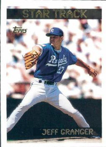 #241 Jeff Granger - Kansas City Royals - 1995 Topps Baseball