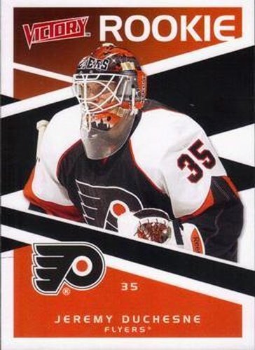 #241 Jeremy Duchesne - Philadelphia Flyers - 2010-11 Upper Deck Victory Hockey