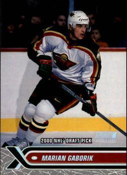 #241 Marian Gaborik - Minnesota Wild - 2000-01 Stadium Club Hockey