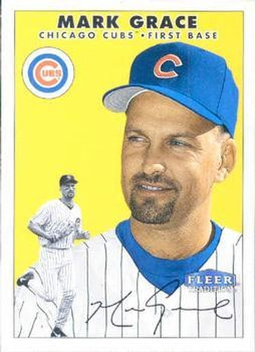 #241 Mark Grace - Chicago Cubs - 2000 Fleer Tradition Baseball