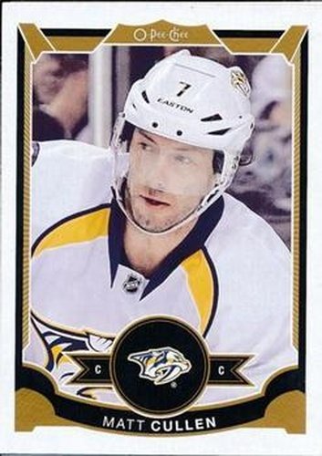 #241 Matt Cullen - Nashville Predators - 2015-16 O-Pee-Chee Hockey