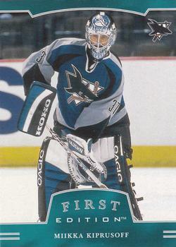 #241 Miikka Kiprusoff - San Jose Sharks - 2002-03 Be a Player First Edition Hockey