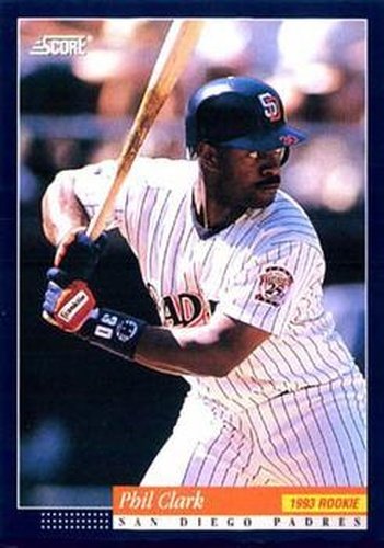 #241 Phil Clark - San Diego Padres -1994 Score Baseball