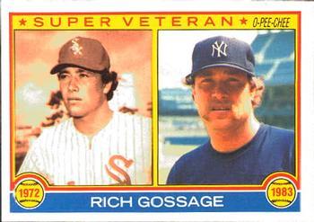 #241 Rich Gossage - Chicago White Sox / New York Yankees - 1983 O-Pee-Chee Baseball