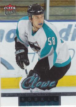 #241 Ryane Clowe - San Jose Sharks - 2005-06 Ultra Hockey