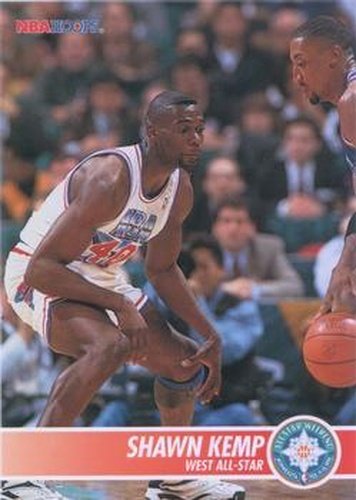 #241 Shawn Kemp - Seattle SuperSonics - 1994-95 Hoops Basketball