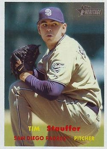 #241 Tim Stauffer - San Diego Padres - 2006 Topps Heritage Baseball