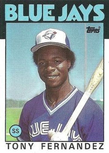 #241 Tony Fernandez - Toronto Blue Jays - 1986 Topps Baseball