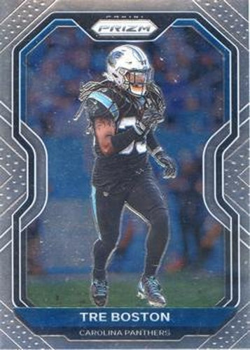 #241 Tre Boston - Carolina Panthers - 2020 Panini Prizm Football