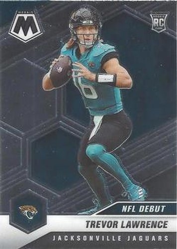 #241 Trevor Lawrence - Jacksonville Jaguars - 2021 Panini Mosaic Football