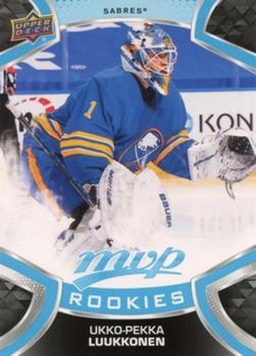 #241 Ukko-Pekka Luukkonen - Buffalo Sabres - 2021-22 Upper Deck MVP Hockey