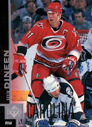 #241 Kevin Dineen - Carolina Hurricanes - 1997-98 Upper Deck Hockey