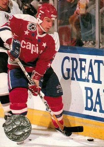 #241 Randy Burridge - Washington Capitals - 1991-92 Pro Set Platinum Hockey