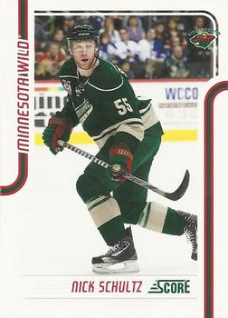 #241 Nick Schultz - Minnesota Wild - 2011-12 Score Hockey