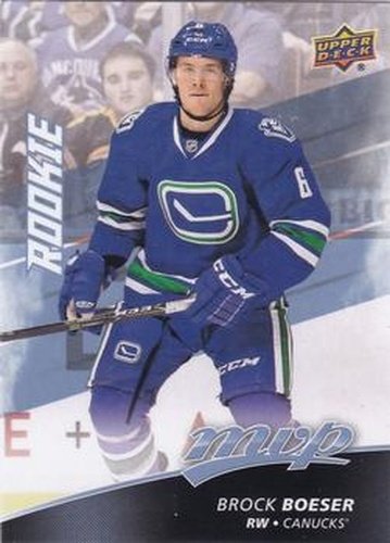 #241 Brock Boeser - Vancouver Canucks - 2017-18 Upper Deck MVP Hockey