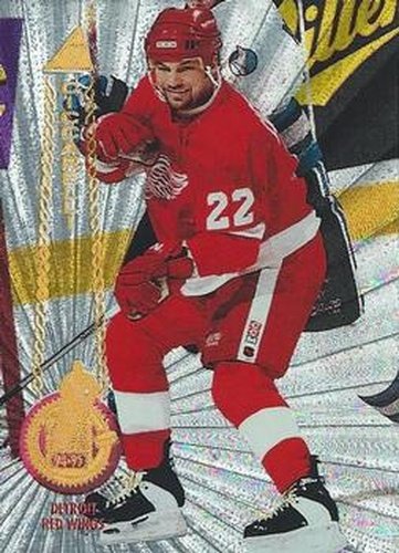 #241 Dino Ciccarelli - Detroit Red Wings - 1994-95 Pinnacle Hockey - Rink Collection
