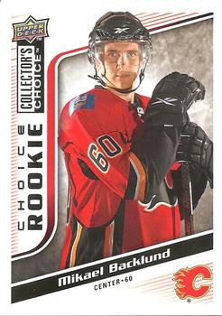 #241 Mikael Backlund - Calgary Flames - 2009-10 Collector's Choice Hockey