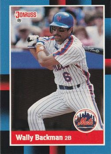 #241 Wally Backman - New York Mets - 1988 Donruss Baseball