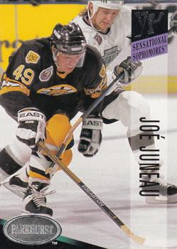 #241 Joe Juneau - Boston Bruins - 1993-94 Parkhurst Hockey