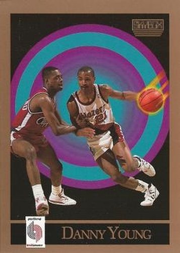 #241 Danny Young - Portland Trail Blazers - 1990-91 SkyBox Basketball