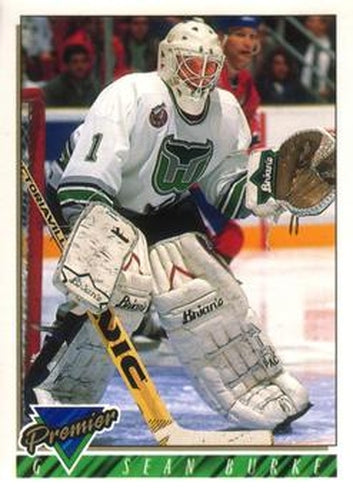 #241 Sean Burke - Hartford Whalers - 1993-94 O-Pee-Chee Premier Hockey