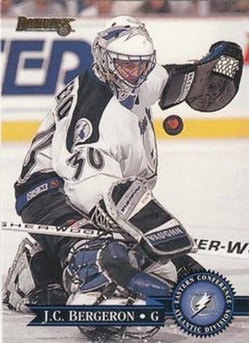 #241 Jean-Claude Bergeron - Tampa Bay Lightning - 1995-96 Donruss Hockey