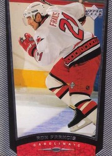 #241 Ron Francis - Carolina Hurricanes - 1998-99 Upper Deck Hockey