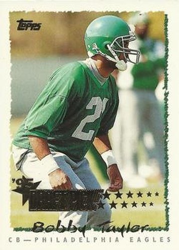 #241 Bobby Taylor - Philadelphia Eagles - 1995 Topps Football