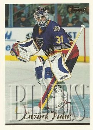 #242 Grant Fuhr - St. Louis Blues - 1995-96 Topps Hockey