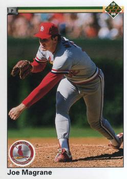 #242 Joe Magrane - St. Louis Cardinals - 1990 Upper Deck Baseball