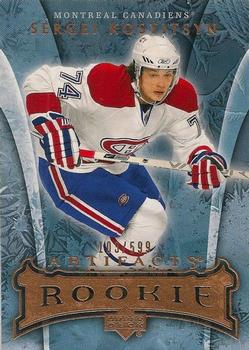 #242 Sergei Kostitsyn - Montreal Canadiens - 2007-08 Upper Deck Artifacts Hockey
