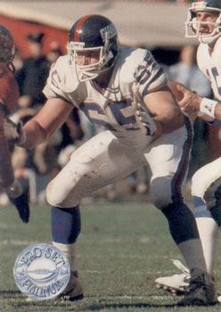 #242 Bart Oates - New York Giants - 1991 Pro Set Platinum Football