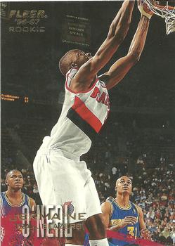 #242 Jermaine O'Neal - Portland Trail Blazers - 1996-97 Fleer Basketball
