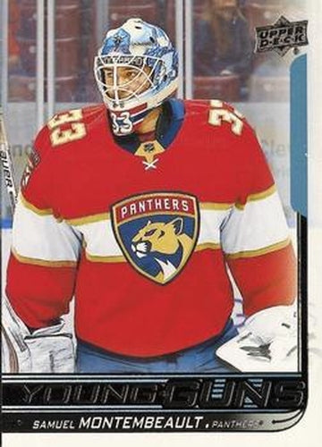 #242 Samuel Montembeault - Florida Panthers - 2018-19 Upper Deck Hockey