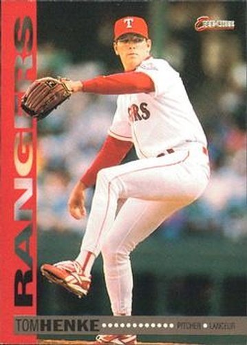 #242 Tom Henke - Texas Rangers - 1994 O-Pee-Chee Baseball