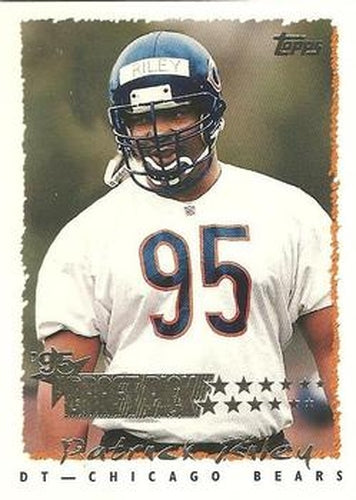 #242 Patrick Riley - Chicago Bears - 1995 Topps Football