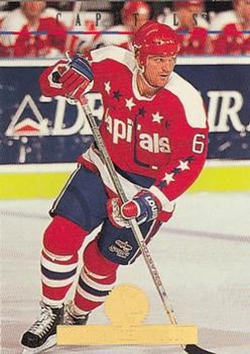 #242 Calle Johansson - Washington Capitals - 1994-95 Leaf Hockey